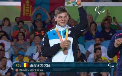 Judoka Alex Bologa, medaliat cu bronz la Jocurile Paralimpice