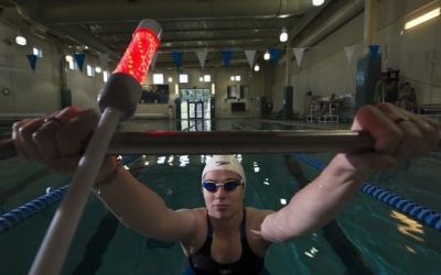 VIDEO / Inovație în natație, care le-ar permite și celor surzi să concureze cu sportivii normali