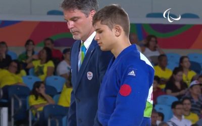Alexandru Bologa a devenit campion european la judo în competiția nevăzătorilor