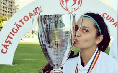 Interviu exclusiv cu fotbalista Mihaela Merlan (CSȘ Târgoviște) despre câștigarea Cupei României, admirația pentru Filipe Teixeira și generația din care face parte