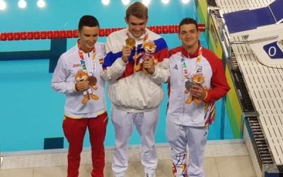 JO de Tineret: Medalie de Argint pentru Daniel Cristian Martin în proba de 200 de metri spate