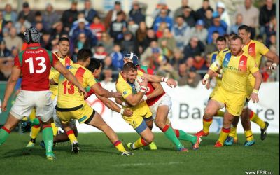 România rămâne în al doilea eșalon valoric european de rugby