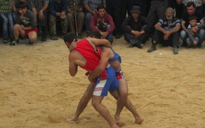 VIDEO / Chidaoba, un stil de lupte tradiţional georgian, a fost inclus în patrimoniul UNESCO