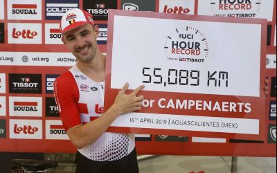 Record mondial la ciclism, realizat de belgianul Victor Campenaerts