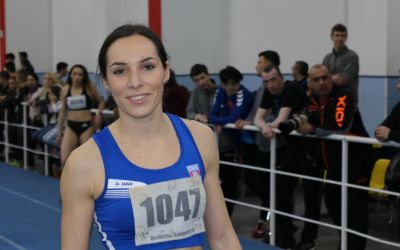 Performerii Campionatului Național indoor de atletism: Florentina Iușco, Mihai Donisan, Daniela Stanciu și Bianca Răzor