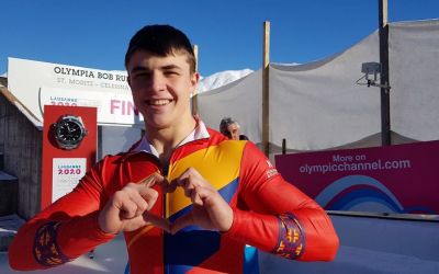 Andrei Nica, aur la Jocurile Olimpice de iarnă pentru tineret de la Lausanne