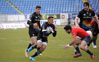 Naționala de rugby a României a învins Spania în Rugby Europe Championship