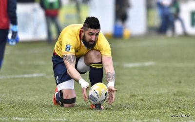 Naționala de rugby a României, învinsă de Rusia