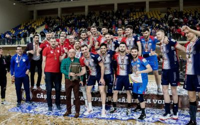 Arcada Galați a câștigat Cupa României la volei masculin