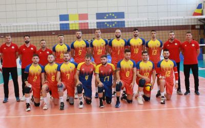 Naționala României de volei masculin a debutat cu victorie în preliminariile EURO 2023