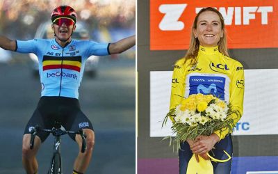 Remco Evenepoel şi Annemiek van Vleuten, cei mai buni cicliști ai anului 2022
