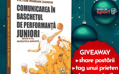 Concurs Ziarul de Sport și Editura Pro Universitaria: „Comunicarea în baschetul de performanță