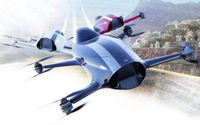 VIDEO / Primele curse de mașini zburătoare au fost organizate în Australia cu scopul de a le avea la Jocurile Olimpice din 2032