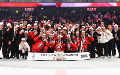 Canada a devenit campioană mondială la hochei pe gheață
