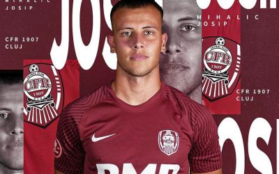 CFR Cluj a făcut al 12-lea transfer din această vară. Josip Mihalic, prezentat la o zi după Konoplyanka