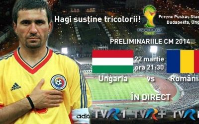 Ungaria-România va fi transmis de TVR