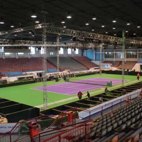Fed Cup, România-Spania: Arena din Galati este gata pentru meci