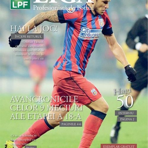 Revista LPF, disponibilă gratuit la fiecare meci din returul Ligii I