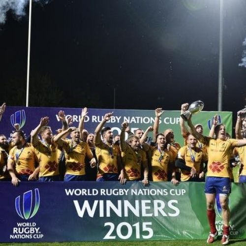 Echipa României a câștigat World Rugby Nations Cup 2015, după 23-0 cu Argentina Jaguars