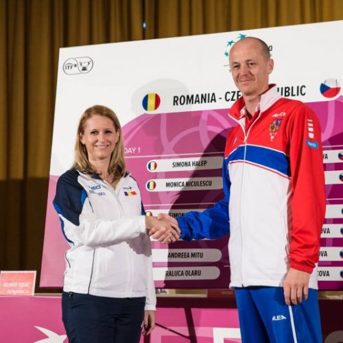 Fed Cup la Cluj-Napoca: Importanța căpitanilor nejucători Alina Tecșor și Petr Pala