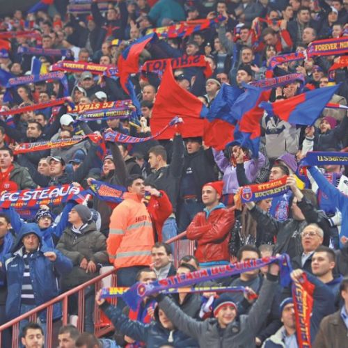 Steaua, Dinamo, CFR Cluj și Universitatea Craiova au cei mai mulți fani din România, potrivit unui sondaj CSCI