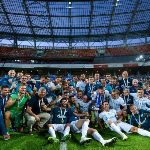Mircea Lucescu a câștigat primul trofeu cu Zenit Sankt Petersburg, Supercupa Rusiei