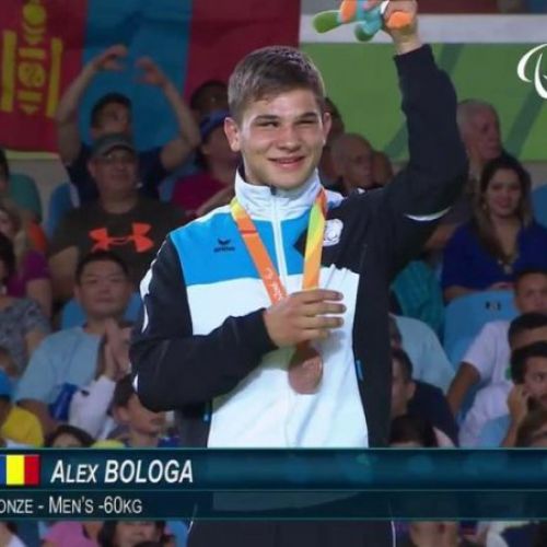 Judoka Alex Bologa, medaliat cu bronz la Jocurile Paralimpice