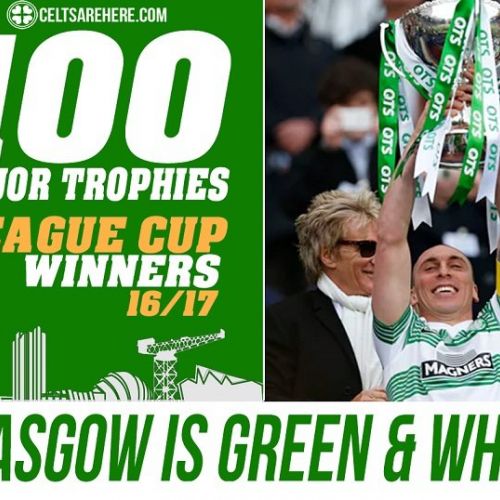 Celtic Glasgow a câștigat al 100-lea trofeu din istorie