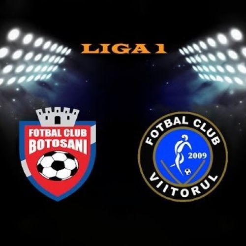Liga 1: FC Botoșani se impune la limită în fața campioanei Viitorul Constanța