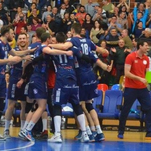Arcada Galați a câștigat Supercupa României la volei masculin în fața celor de la Zalău