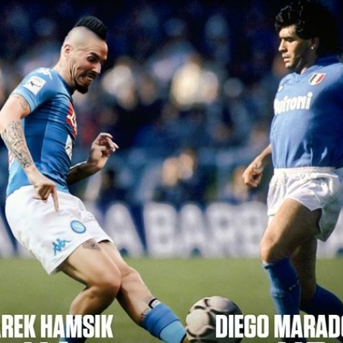 Moment istoric pentru Napoli: Hamsik l-a egalat pe Maradona. Comparație statistică între cei doi