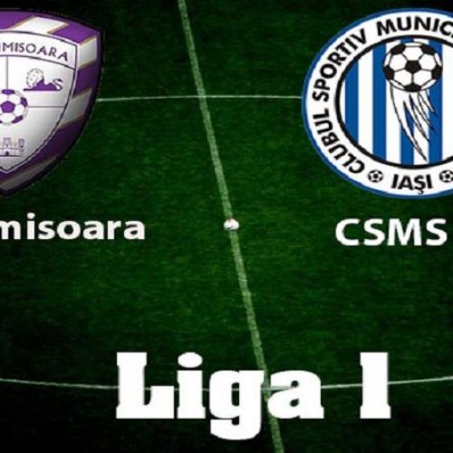 Liga 1: Poli Iași se impune la Timișoara și urcă pe loc de play-off