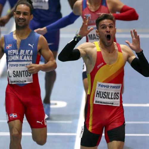 Oscar Husillos a bătut recordul Europei, dar a fost descalificat din proba de 400 m