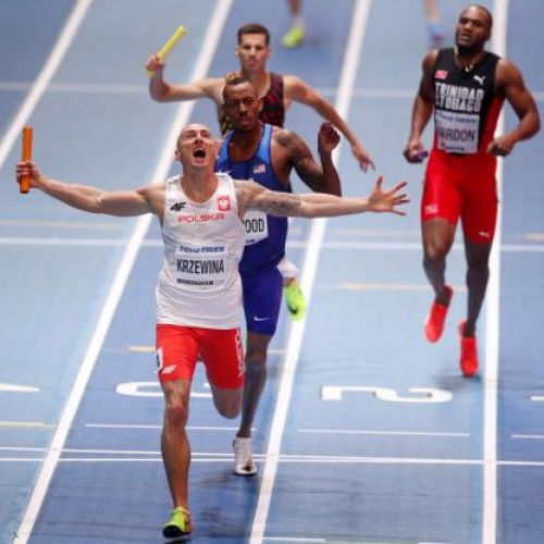 Record mondial reușit de Polonia la Mondialele de atletism