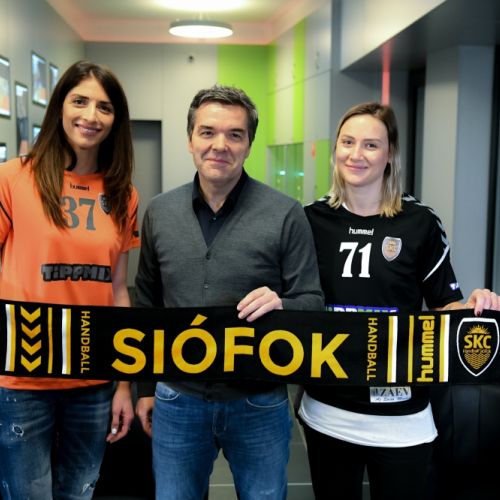 VIDEO / Andrea Penezic și Tatjana Hmirova, prezentate la Siofok. Tor Odvar Moen va fi antrenor