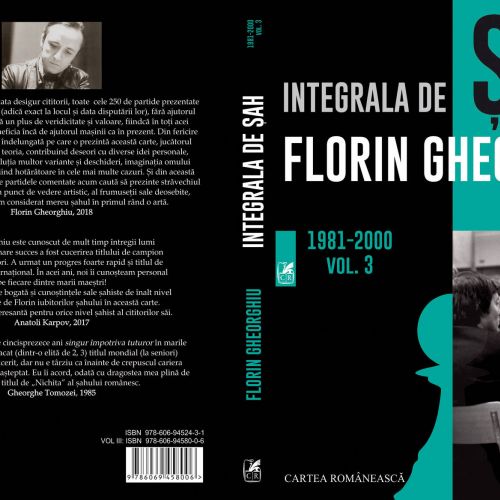MMI Florin Gheorghiu a lansat o nouă carte despre șah