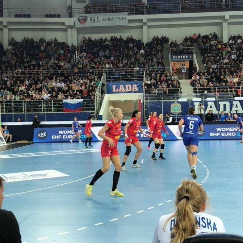 Naționala de handbal feminin a României a pierdut în Rusia