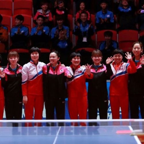 Politica influențează sportul. Moment istoric la Mondialele de tenis de masă: Coreea de Sud își unește forțele cu Coreea de Nord