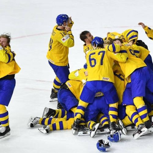 Suedia a câștigat Campionatul Mondial de hochei pe gheață