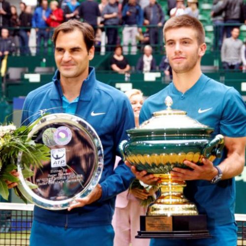 Borna Coric, campion la Halle în fața lui Federer. Schimbare de lider ATP