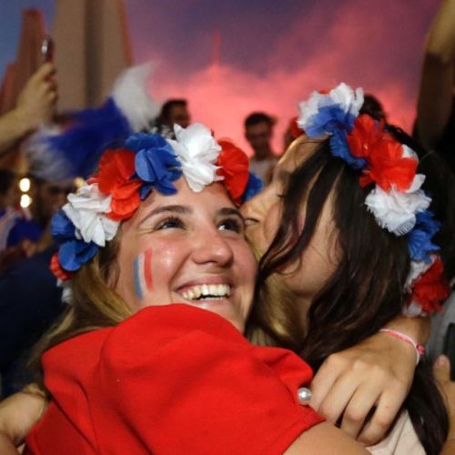 VIDEO / Reacțiile fanilor francezi și croați în timpul finalei Cupei Mondiale
