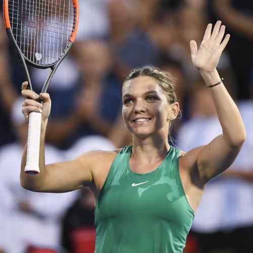 Spectacol și zâmbet. Simona Halep, semifinalistă la Rogers Cup. Reacția româncei