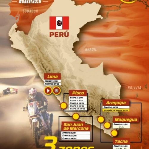 VIDEO / Prezentare: Raliul Dakar se va desfășura doar în Peru