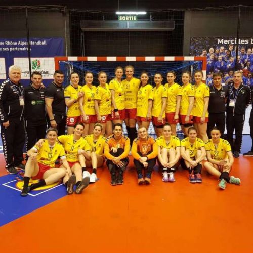 Naționala de handbal feminin a României, eșec în fața Franței