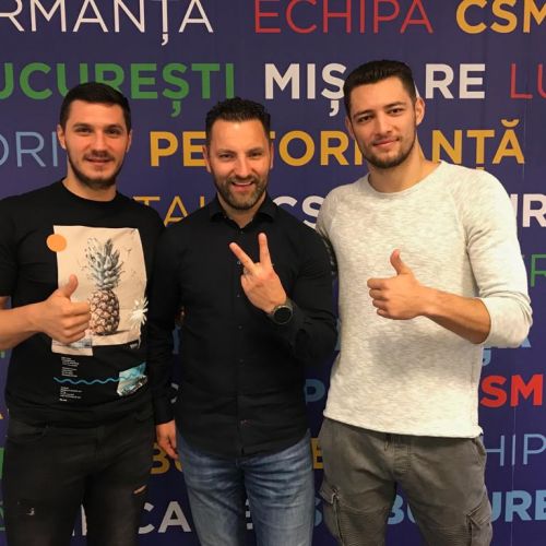 CSM București a mai prelungit contractele a doi handbaliști, Rotaru și Militaru
