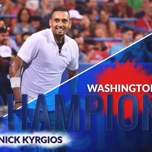 Nick Kyrgios, campion la Wsshington