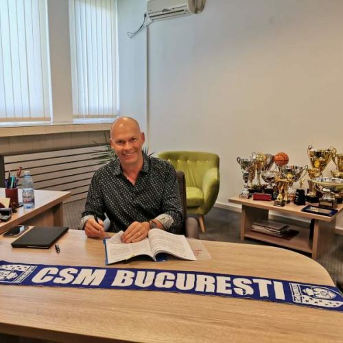 Tomas Ryde a demisionat de la CSM București. Adrian Vasile îi ia locul