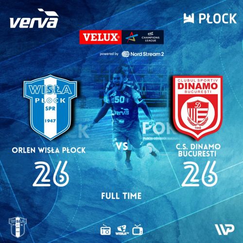 Dinamo rămâne neînvinsă în Liga Campionilor la handbal masculin