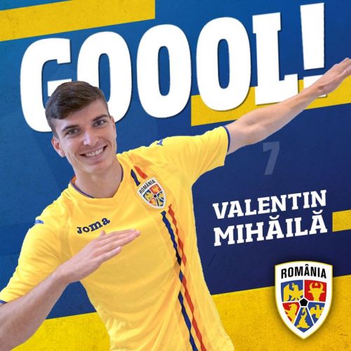 Mihăilă, one man show pentru naționala de tineret a României, 4-1 cu Finlanda