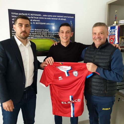 David Babunski, crescut de FC Barcelona, a semnat cu FC Botoșani